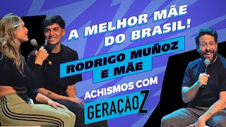 RODRIGO MUÑOZ E A MÃE MARAVILHOSA COM 6 FILHOS  ACHISMOS COM A GERAÇÃO Z [upl. by Yecnuahc952]