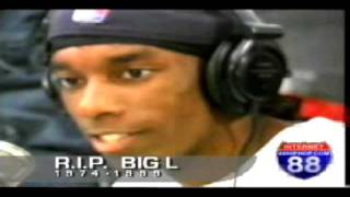 Big L freestyle 1998 on 88 hiphopcom RIP [upl. by Routh]