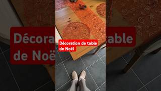 🎄 DÉCORATION de table de noël 🎅 shorts christmas decoration [upl. by Edelsten635]