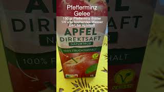 Lieblingsrezept Pfefferminzgelee mit Likör Apfelsaft Ingwer  Lilo Siegel [upl. by Coheman]