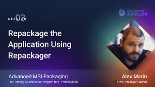 MSI Packaging Training  Session 3 Repackage the Application Using Repackager [upl. by Aneladgam]