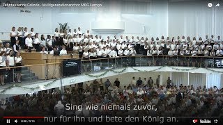 Zehntausend Gründe  10000 Reasons  Multigenerationenchor 30 Jahre MBG Lemgo [upl. by Ethyl]