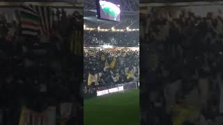 Ingresso in campo giocatori per riscaldamento JuventusBologna [upl. by Cardew]