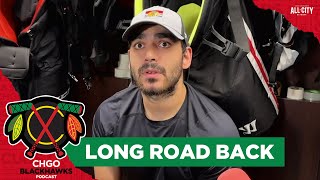 Chicago Blackhawks forward Andreas Athanasiou on his long road back from injury  CHGO Blackhawks [upl. by Rosenberg]