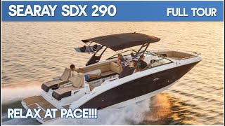 Searay SDX 290 I Full Walkthrough [upl. by Durgy]