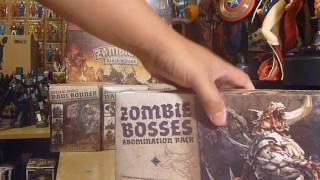 Zombicide Black Plague Kickstarter Knights Pledge Unboxing [upl. by Anayek997]