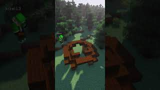 Minecraft  Como construir um estábulo para cavalos short [upl. by Dianuj]