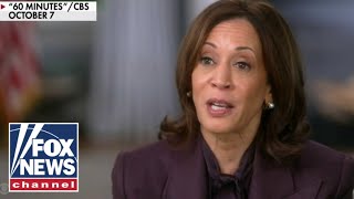 CBS fires back over deceitful editing allegations of Kamala Harris 60 Minutes interview [upl. by Francklin]