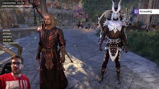 Stamina Dragonknight prep amp vAS Live Stream  Summerset Chapter ESO [upl. by Ddal]