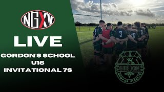 LIVE RUGBY GORDONS SCHOOL U16 INVITATIONAL 7s  SCHOOL 7s [upl. by Zechariah]