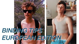 FTM guide to chest binding  QampA [upl. by Nylatsirk447]