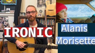 Alanis Morisette  Ironic  Guitar Lesson  Breakdown Easy [upl. by Demaggio]