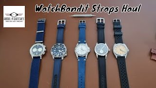 Unboxing amp First Impressions Watchbandit Straps Haul [upl. by Grube]