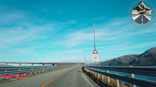 HELGELAND BRIDGE  SANDNESSJOEN  NORLAND  NORWAY [upl. by Hilar]