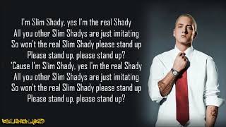 Eminem  The Real Slim Shady Lyrics [upl. by Eirelam]