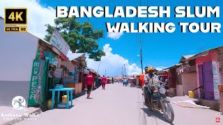 Bangladesh Slum A Silent Tour of Mombasas Slum Unlikely Digital Economy  4K HDR [upl. by Tirma]