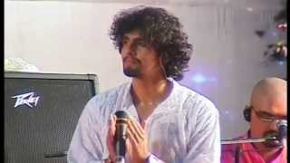 Sonu Nigam Live Performance  Sai Naath Tere Hazaaron Haath [upl. by Bushey]