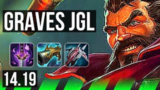 GRAVES vs LEE SIN JGL  Quadra 1938 Rank 8 Graves 43k DMG Godlike  EUW Challenger  1419 [upl. by Rohn]