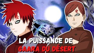 GAARA du DESERT  La Puissance du Kazekage   Naruto Analyse [upl. by Adnaloy]