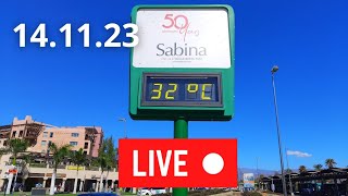 🔴LIVE MASPALOMAS Gran Canaria November 14 2023 Wetter Weather [upl. by Zap]