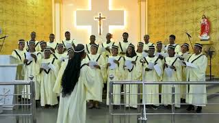 Rejoice Sung by Raphaels Choir Abuja Composed by Emmanuel Atuanya [upl. by Htrap]