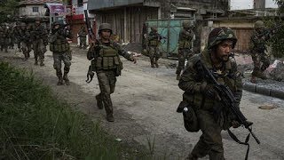 Philippines Fights Islamic Militants in Marawi [upl. by Wichern14]