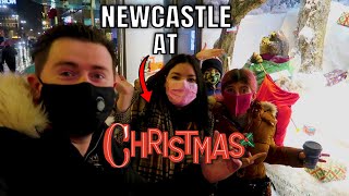 CHRISTMAS IN NEWCASTLE FENWICKS WINDOW [upl. by Ordnajela]