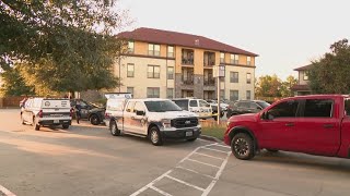 Resident of NW Houston apartment complex tried to save shooting victims life [upl. by Oicaroh]