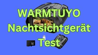 WARMTUYO Nachtsichtgerät  Digitale Nachtsichtgeräte Test [upl. by Ativ]