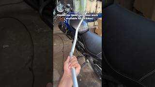 Handle 👍♥️bar bend correction work available for all bikeshandle song youtube bike ben10work [upl. by Mcconaghy636]