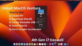 Install MacOS Ventura In Any Windows Pc Laptop Without Any Error [upl. by Ntisuj]