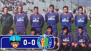 Resumen Lleida 00 Getafe LaLiga2 199495 [upl. by Nniuq]