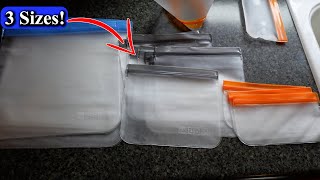 Reusable Storage Bags Overview and Review [upl. by Naeloj]