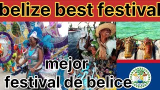 Belize Best Festivals  mejor festival de belice belize [upl. by Aramoiz]