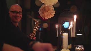 Saxophone amp Dj  Burning candles under Disco House music [upl. by Eessac]