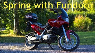 Spring with BMW F 650 Funduro [upl. by Ailimac]