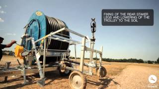 Idrofoglia Irrigation System  Turbocar Technical Video [upl. by Sanalda]