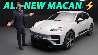 allnew Porsche Macan electric REVEAL REVIEW Macan 4 vs Turbo [upl. by Tletski90]