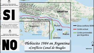 «Plebiscito de 1984 en Argentina Conflicto Canal de Beagle» [upl. by Hortensa593]