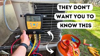 How To Add Freon  Refrigerant To Your Air Conditioner [upl. by Lihp424]