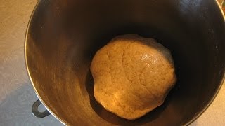 Whole Wheat DOUGH for FLATBREAD or PIZZA Recipe [upl. by Eula681]