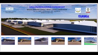 CAINIAO SMART LOGISTIC WAREHOUSE  GROUNDBREAKING CEREMONY [upl. by Yate]