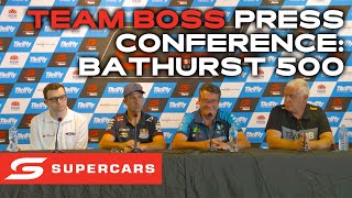 Thursday Team Boss Press Conference  2024 Repco Supercars Championship [upl. by Aihsekram]