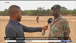 SANDF to Intensify patrols along South AfricaZimbabwe border [upl. by Pasquale]