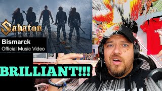 SABATON  Bismarck Official Music Video  REACTION [upl. by Aratak]