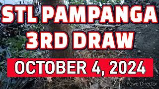 STL PAMPANGA RESULT TODAY 3RD DRAW OCTOBER 4 2024 8PM  FRIDAY [upl. by Jd]