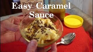 Easy Caramel Sauce [upl. by Anilec]