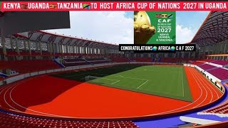 congsKenya 🇰🇪Uganda🇺🇬Tanzania🇹🇿To Host AfricaCupOfNations2027 in Uganda🇺🇬Confirmedjudith1985 [upl. by Ettelohcin]