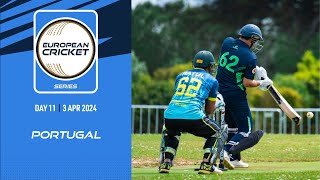 🔴 ECS Portugal 2024  Day 11  T10 Live Cricket  European Cricket [upl. by Ellennej]