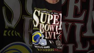 Who won that Super Bowl2022 Super Bowl NFL Apparel t shirt [upl. by Angelis]